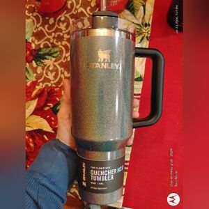 Stanley Member's Exclusive Midnight Glitz 40oz Quencher BNIB -In Hand Ships Fast